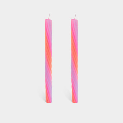 Rope Candles by Lex Pott - Orange (2 pack)  54 Celsius  Paper Skyscraper Gift Shop Charlotte