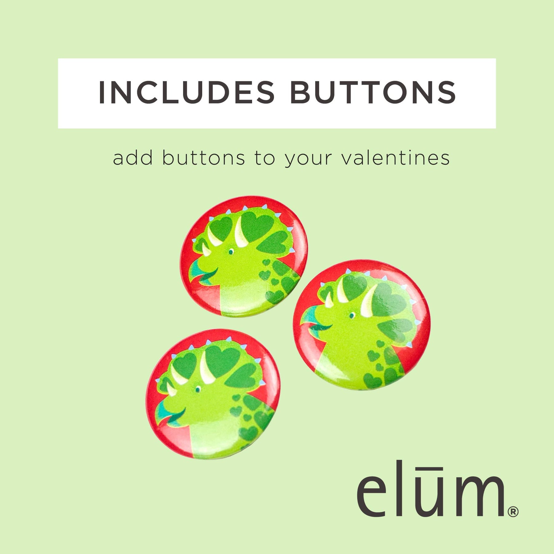 Dino Cool Valentine's Day Kit Paper Skyscraper