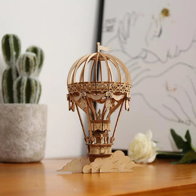 Hot Air Balloon 3D Wooden Puzzle