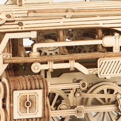 Prime Steam Express Train 3D Wooden Puzzle