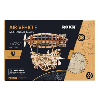 Airship Air Vehicle 3D Wooden Puzzle