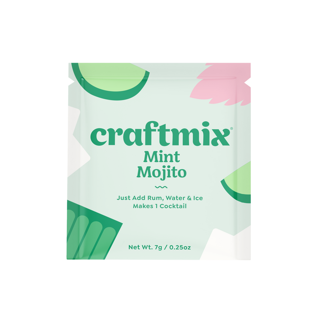 Mint Mojito Cocktail Mixer - Single Packets / Caddy Refills Food - Drink Mixers Craftmix  Paper Skyscraper Gift Shop Charlotte