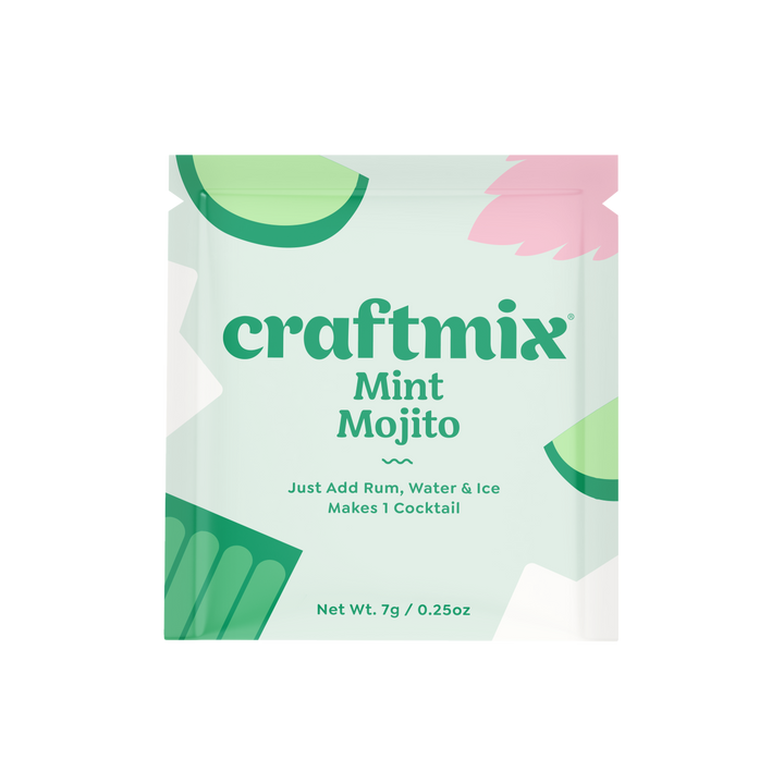Mint Mojito Cocktail Mixer - Single Packets / Caddy Refills Food - Drink Mixers Craftmix  Paper Skyscraper Gift Shop Charlotte