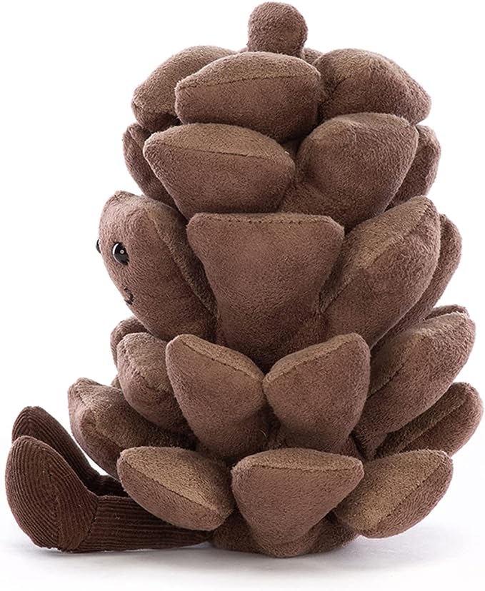 Amuseable Pine Cone Stuffed Animals Jellycat  Paper Skyscraper Gift Shop Charlotte