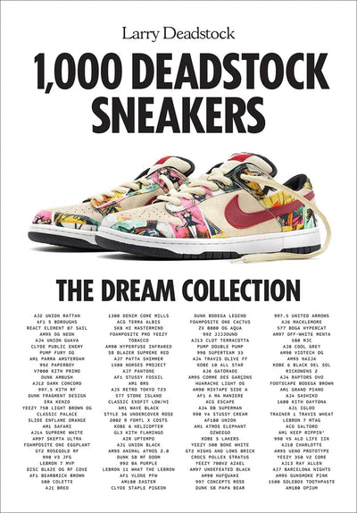 1,000 Deadstock Sneakers: The Dream Collection by Larry Deadstock | Hardcover BOOK Abrams  Paper Skyscraper Gift Shop Charlotte