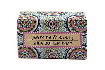 2oz Jasmine and Honey Bar Soap Beauty Greenwich Bay Trading Co  Paper Skyscraper Gift Shop Charlotte