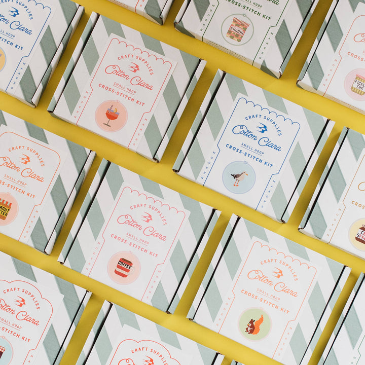 Cardinal Cross Stitch Kit for Beginners