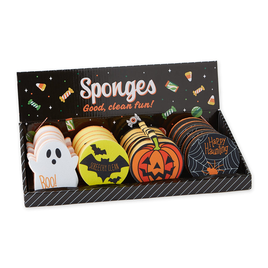 Spooky Halloween Sponges | Assorted Home & Garden Design Imports India Paper Skyscraper Gift Shop Charlotte