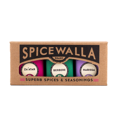 Middle Eastern Collection 3 Pack Gift Set Cooking Spicewalla  Paper Skyscraper Gift Shop Charlotte