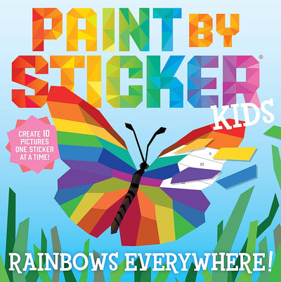 Paint by Sticker | Rainbows Everywhere!
