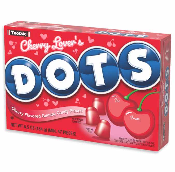 Dots Valentine Theater Box Food - Chocolates & Candy Nassau Candy Paper Skyscraper Gift Shop Charlotte