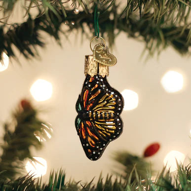 Mini Monarch Butterfly Ornaments Old World Christmas  Paper Skyscraper Gift Shop Charlotte