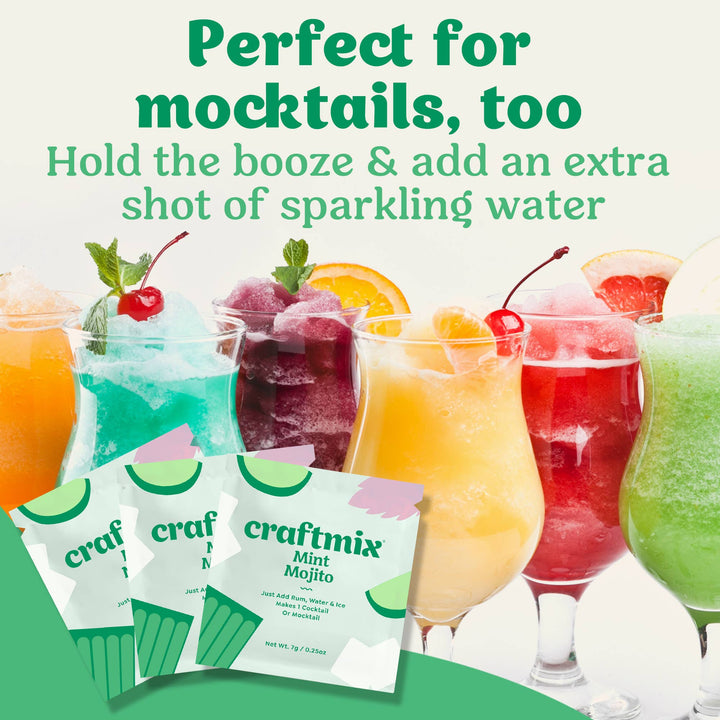 Mint Mojito Cocktail Mixer - Single Packets / Caddy Refills Food - Drink Mixers Craftmix  Paper Skyscraper Gift Shop Charlotte