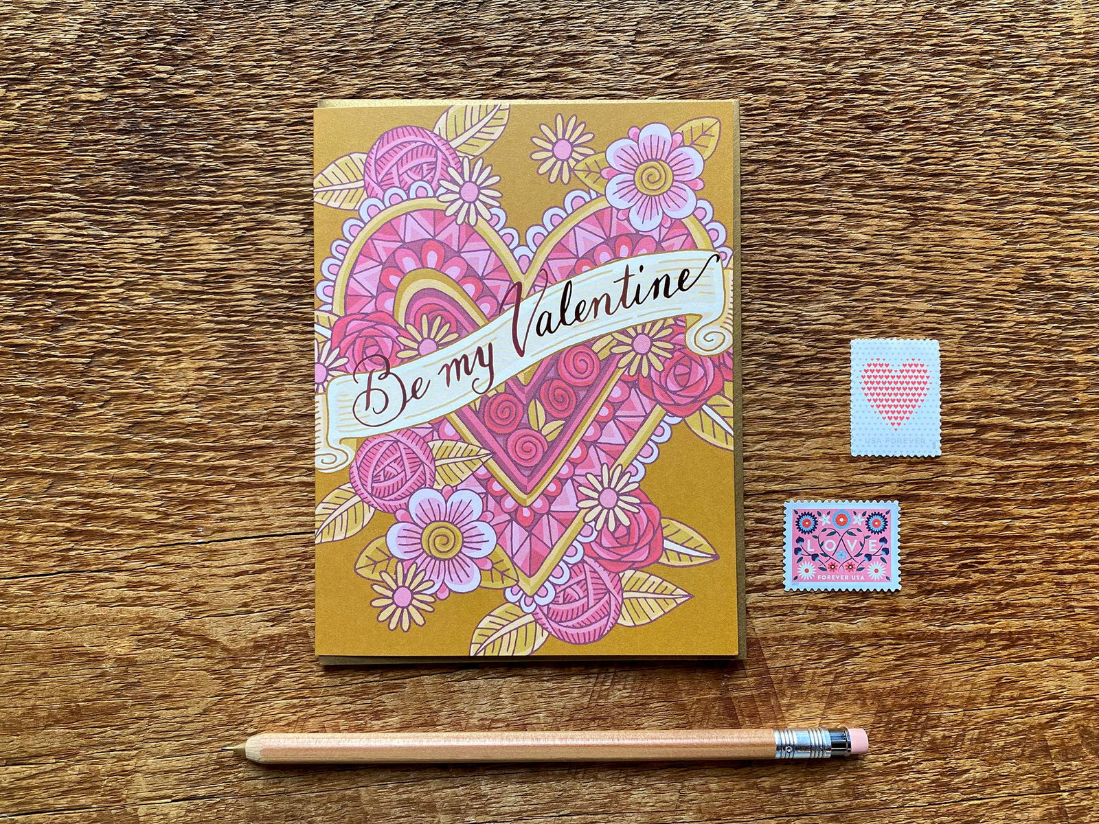 Be My Valentine Card Cards Noteworthy Paper & Press  Paper Skyscraper Gift Shop Charlotte