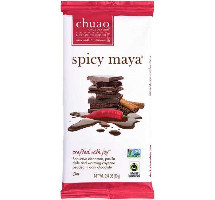 Chuao Spicy Maya Bar Confectionery Redstone Foods  Paper Skyscraper Gift Shop Charlotte