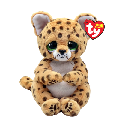 Lloyd Tan Leopard Beanie Babies Stuffed Animals Ty Inc.  Paper Skyscraper Gift Shop Charlotte