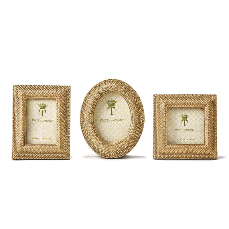 Golden Dots Photo Frame - 1 pc Assorted  Two&