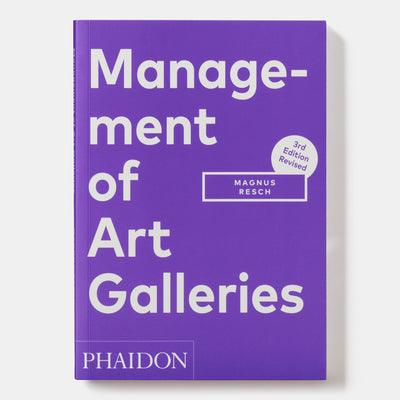 Management of Art Galleries BOOK Phaidon  Paper Skyscraper Gift Shop Charlotte