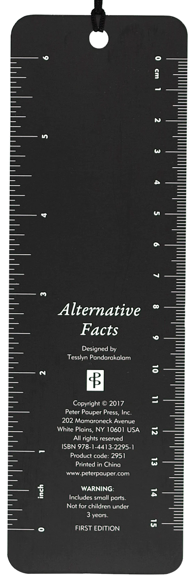 Alternative Facts Beaded Bookmark Bookmarks Peter Pauper Press, Inc.  Paper Skyscraper Gift Shop Charlotte