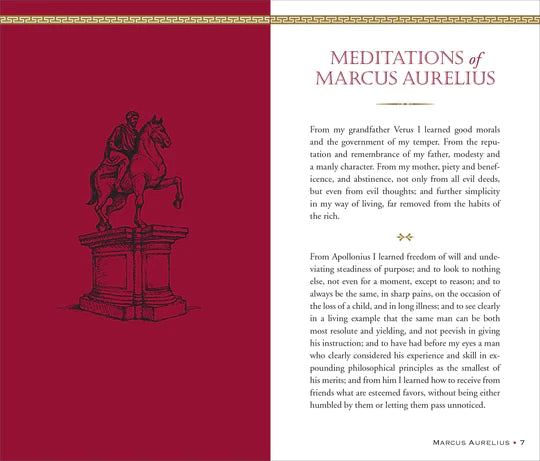 MEDITATIONS OF MARCUS AURELIUS  Peter Pauper Press, Inc.  Paper Skyscraper Gift Shop Charlotte