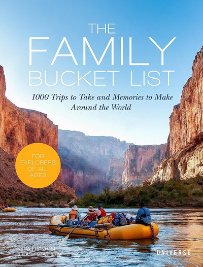The Family Bucket List: 1,000 Trips to Take and Memories to Make Around the World by Nana Luckham | Hardcover BOOK Penguin Random House  Paper Skyscraper Gift Shop Charlotte