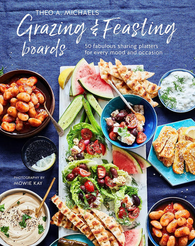 Grazing & Feasting Boards: 50 Fabulous Sharing Platters for Every Mood and Occasion by Theo A Michaels | Hardcover BOOK Simon & Schuster  Paper Skyscraper Gift Shop Charlotte
