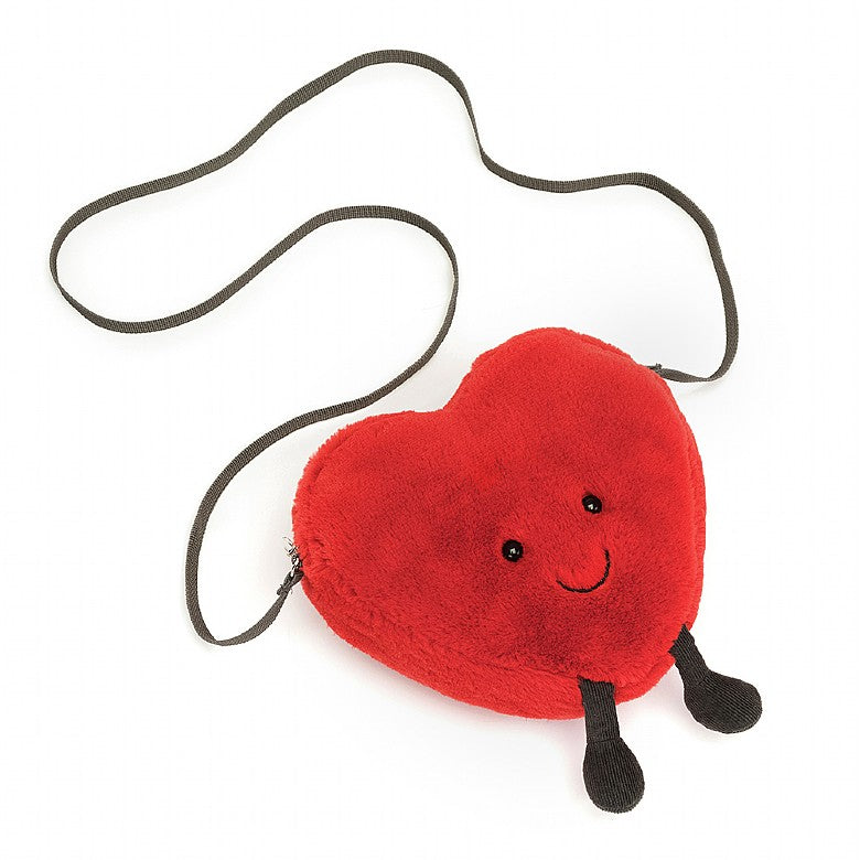 Amuseable Heart Bag Stuffed Animals Jellycat  Paper Skyscraper Gift Shop Charlotte
