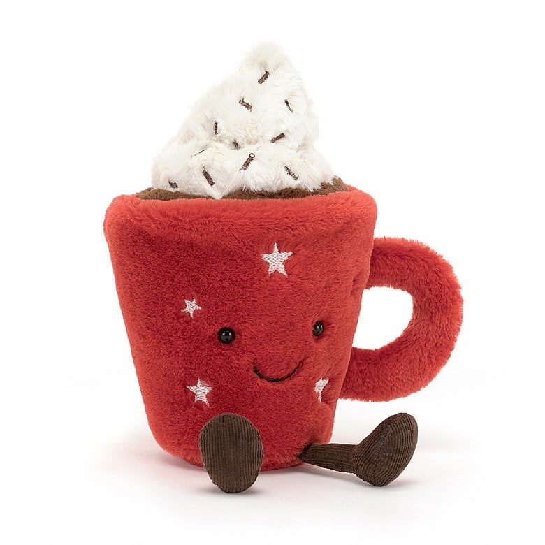 Amuseable Hot Chocolate Stuffed Animals Jellycat  Paper Skyscraper Gift Shop Charlotte