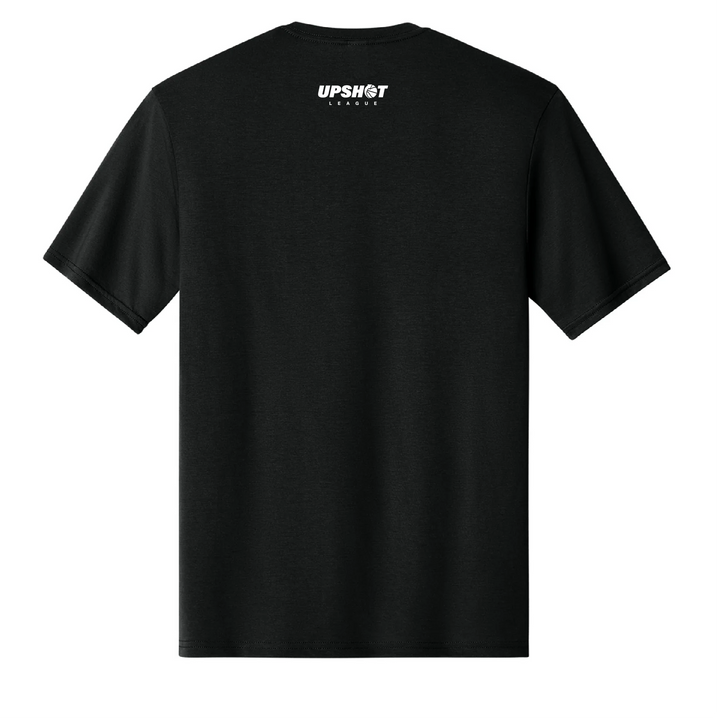 Charlotte Crown District Black Triblend Logo Tee - Large