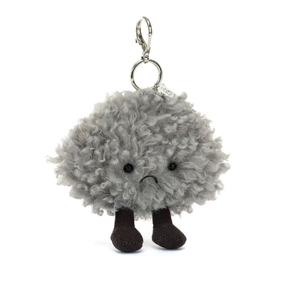 Amuseables Storm Cloud Bag Charm Apparel & Accessories - Keychains Jellycat Paper Skyscraper Gift Shop Charlotte