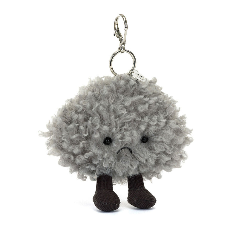 Amuseables Storm Cloud Bag Charm Apparel & Accessories - Keychains Jellycat Paper Skyscraper Gift Shop Charlotte