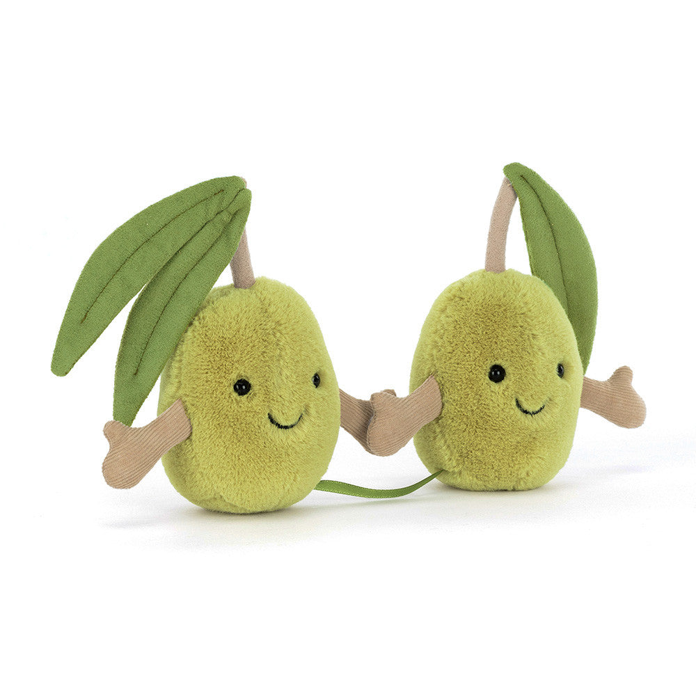 Amuseables Pair of Olives Kids Toys- Stuffed Animals Jellycat Paper Skyscraper Gift Shop Charlotte