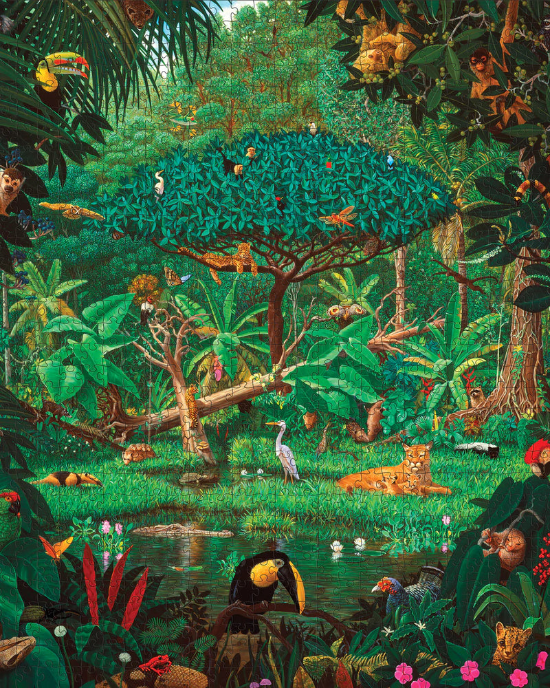 1000 Piece Jigsaw Puzzle | Secrets of the Rainforest