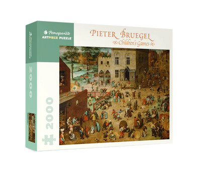 2000 Piece Jigsaw Puzzle | Pieter Bruegel: Children's Games Puzzles Pomegranate  Paper Skyscraper Gift Shop Charlotte