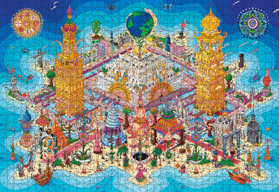 1000 Piece Jigsaw Puzzle | Ruben Topia: Land of Rutopia