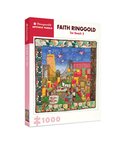 1000 Piece Jigsaw Puzzle | Faith Ringgold Tar Beach II Puzzles Pomegranate  Paper Skyscraper Gift Shop Charlotte