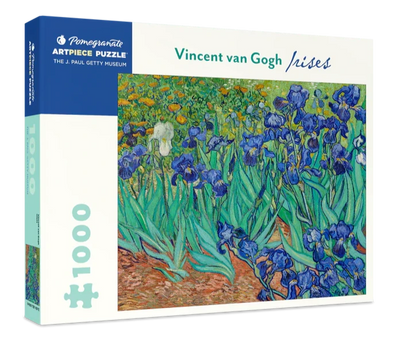 1000 Piece Jigsaw Puzzle | Van Gogh: Irises Jigsaw Puzzles Pomegranate  Paper Skyscraper Gift Shop Charlotte