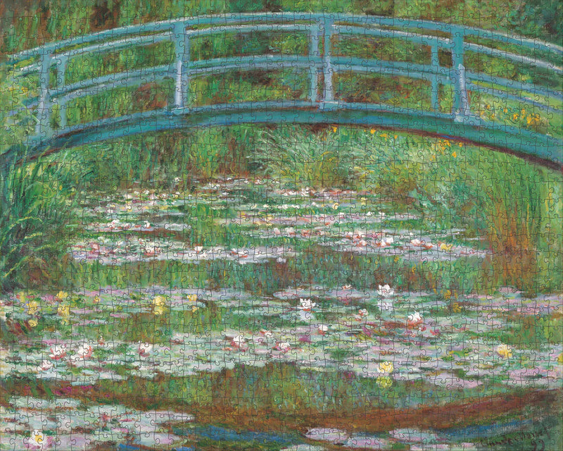 Monet Garden Bridge | 1000 Piece Jigsaw Puzzle