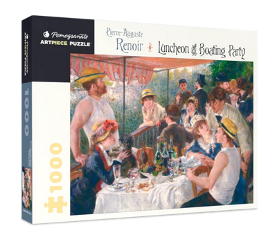 1000 Piece Jigsaw Puzzle | Pierre-Auguste Renoir Luncheon of the Boating Party Puzzles Pomegranate  Paper Skyscraper Gift Shop Charlotte