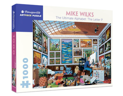 1000 Piece Jigsaw Puzzle | Mike Wilks The Ultimate Alphabet: The Letter P Puzzles Pomegranate  Paper Skyscraper Gift Shop Charlotte
