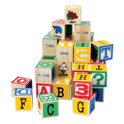 Alphabet Blocks | 48 Pieces Toys Schylling Associates Inc  Paper Skyscraper Gift Shop Charlotte