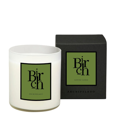 Birch Boxed Candle Candles Archipelago  Paper Skyscraper Gift Shop Charlotte