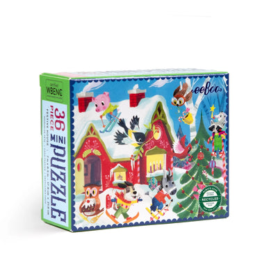 36 Piece Mini Puzzle | Woodland Holiday