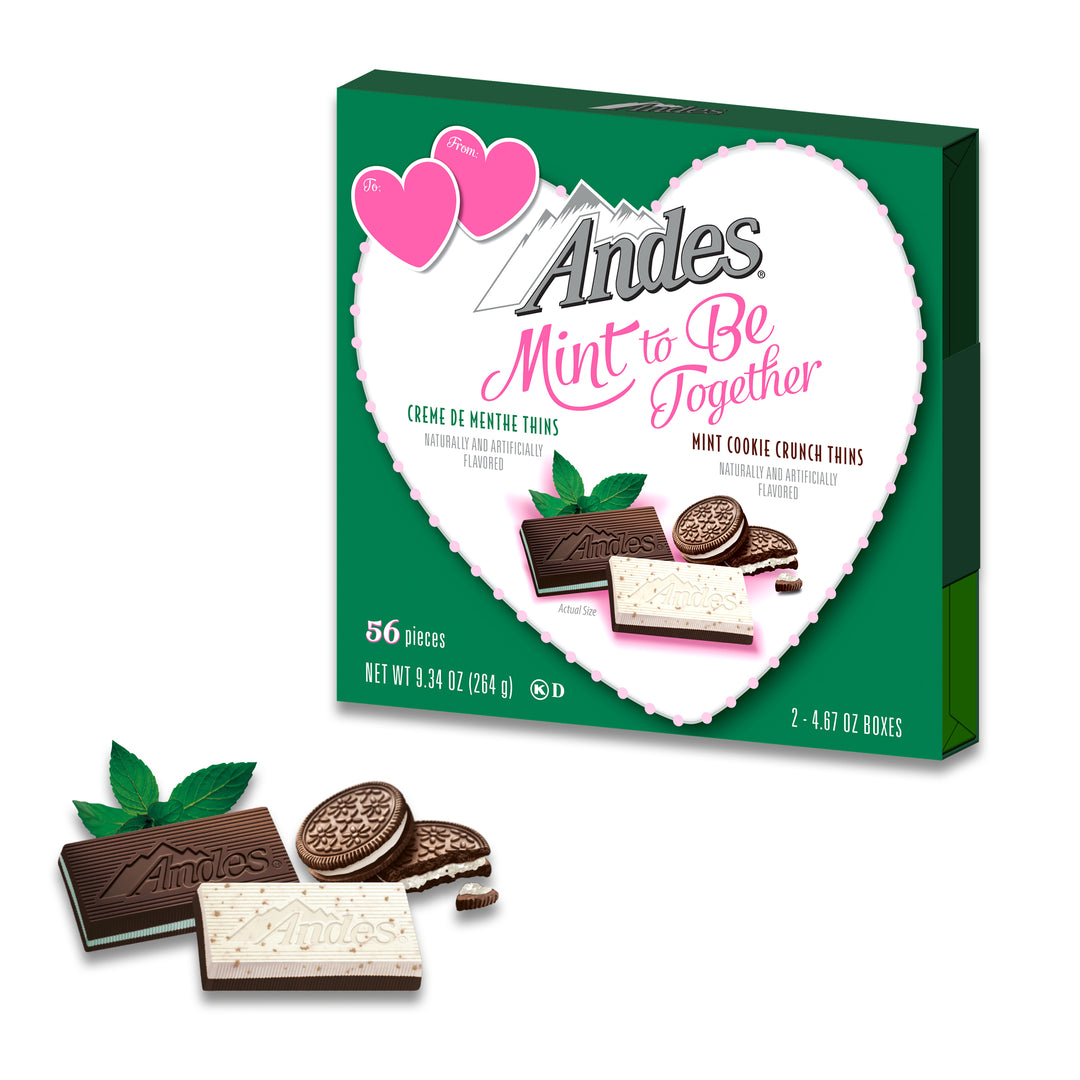Andes Valentine's Gift Box - Mint to be together Food - Chocolates & Candy Redstone Foods Paper Skyscraper Gift Shop Charlotte