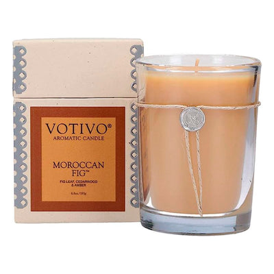 Aromatic Candle | 6.8oz | Moroccan Fig Candles Votivo  Paper Skyscraper Gift Shop Charlotte