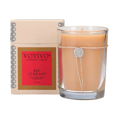 Aromatic Candle | 6.8oz | Red Currant Candles Votivo  Paper Skyscraper Gift Shop Charlotte