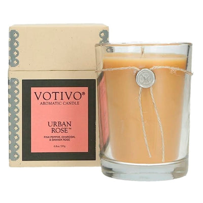 Aromatic Candle | 6.8oz | Urban Rose Candles Votivo  Paper Skyscraper Gift Shop Charlotte