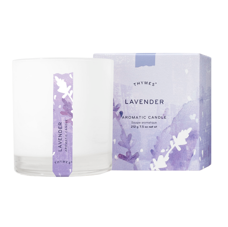 Aromatic Candle | Lavender Candles Thymes  Paper Skyscraper Gift Shop Charlotte