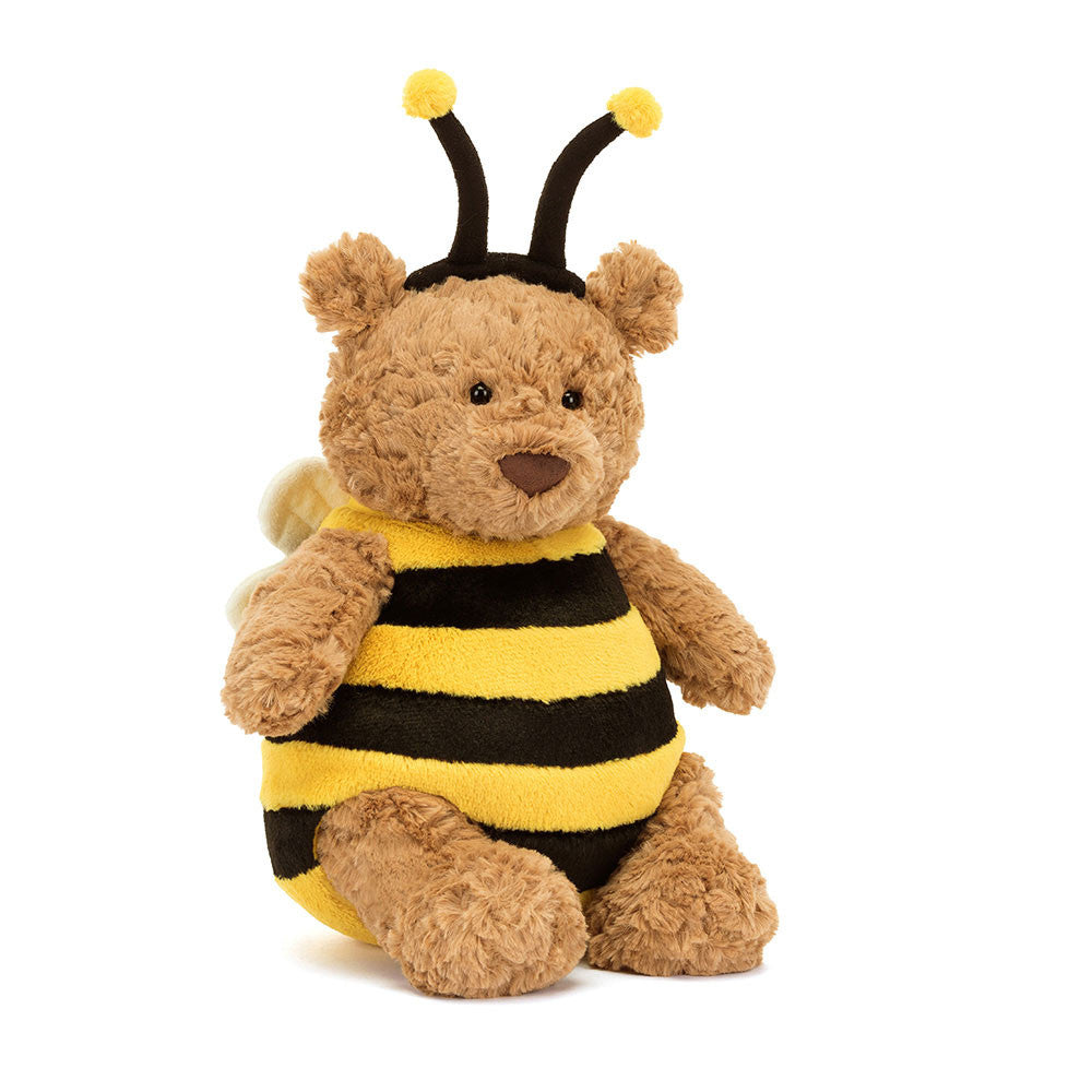 Bartholomew Bear 'Bumblebee' Kids Toys- Stuffed Animals Jellycat Paper Skyscraper Gift Shop Charlotte