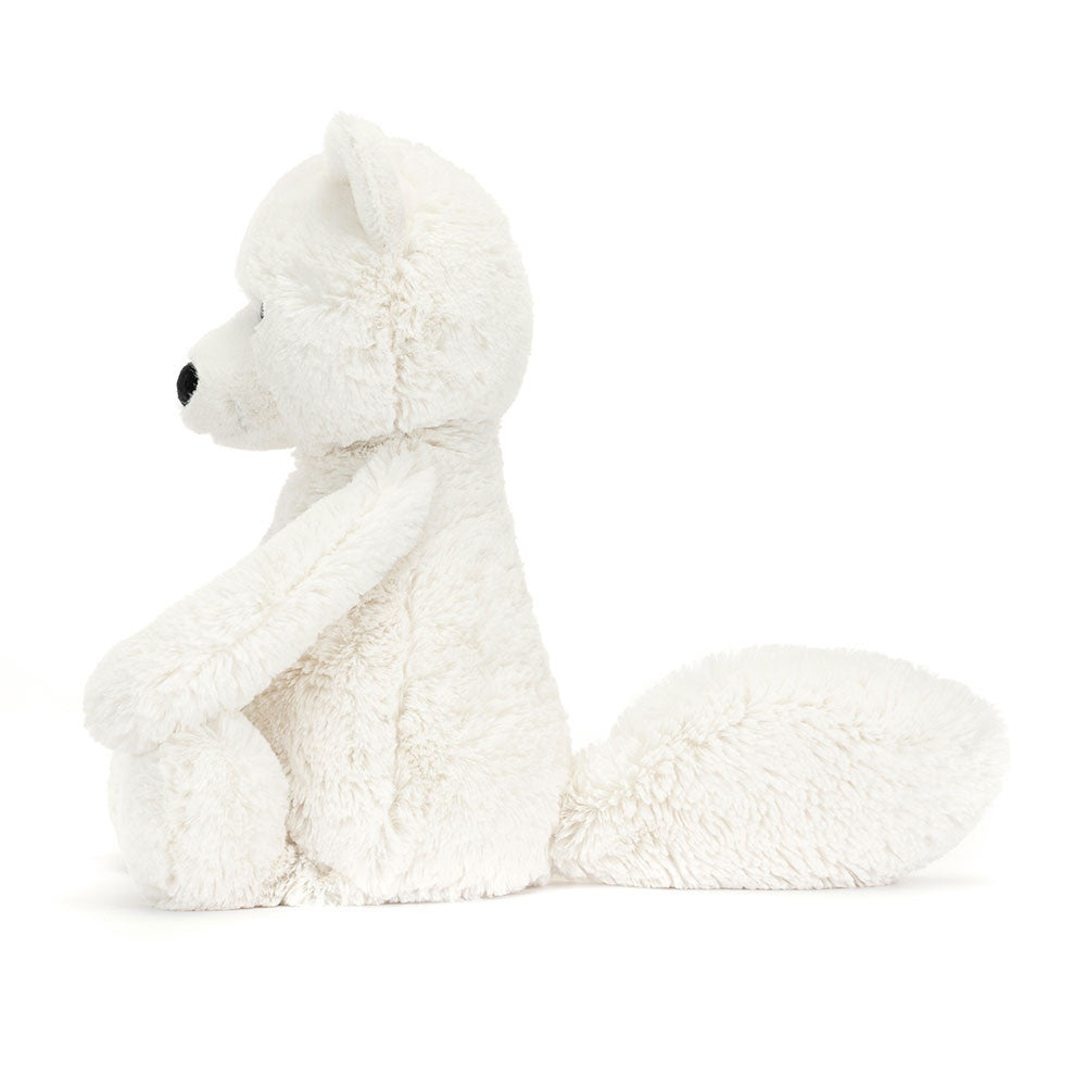 Bashful Arctic Fox Original  Jellycat  Paper Skyscraper Gift Shop Charlotte